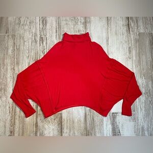 We The Free Free People Alameda Dolman Sleeve Turtleneck Sweater/Top